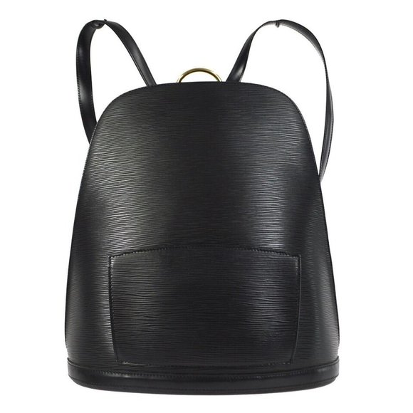 Louis Vuitton Black Epi Gobelins Backpack - Picture 1 of 14